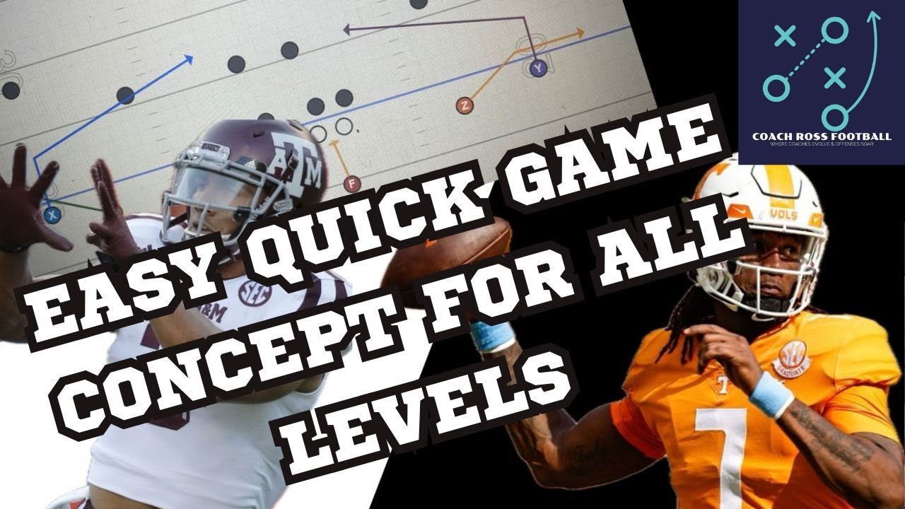 Improving Your Passing Game With The Slant/Flat Quick Game Concept
