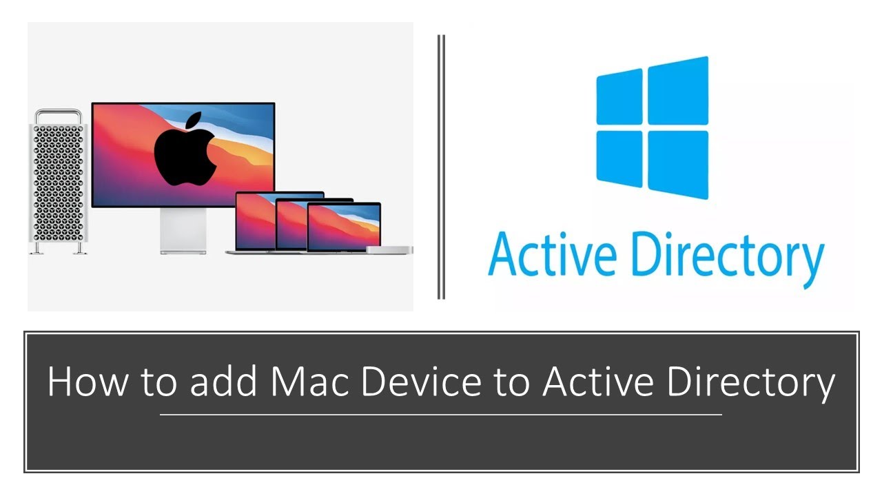 Как присоединить устройство Mac к Active Directory 2024
