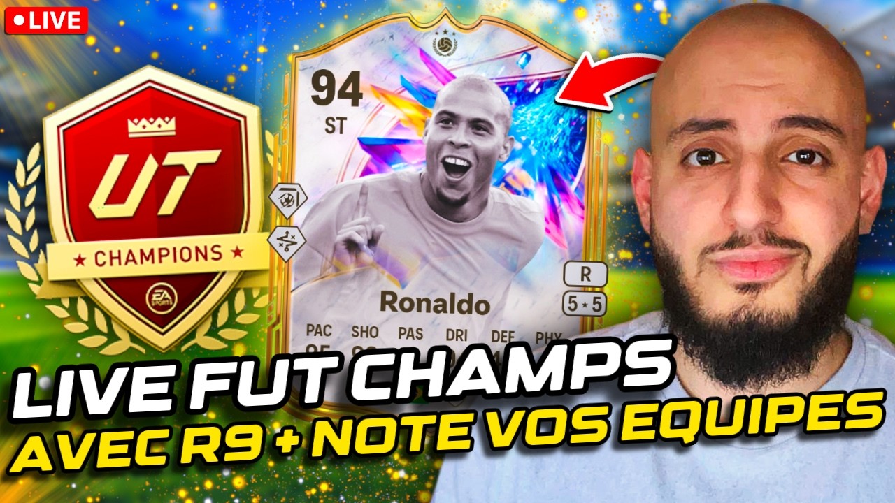 LIVE FR FC 26 ! 🔴 R9 EN FUT CHAMPIONS + JE REGARDE VOS EQUIPES ! 🔥