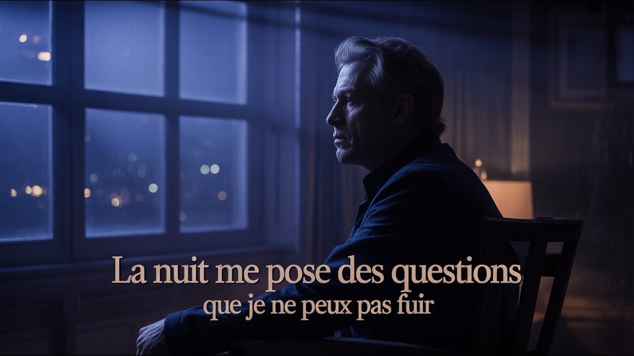 La nuit me pose des questions que je ne peux pas fuir