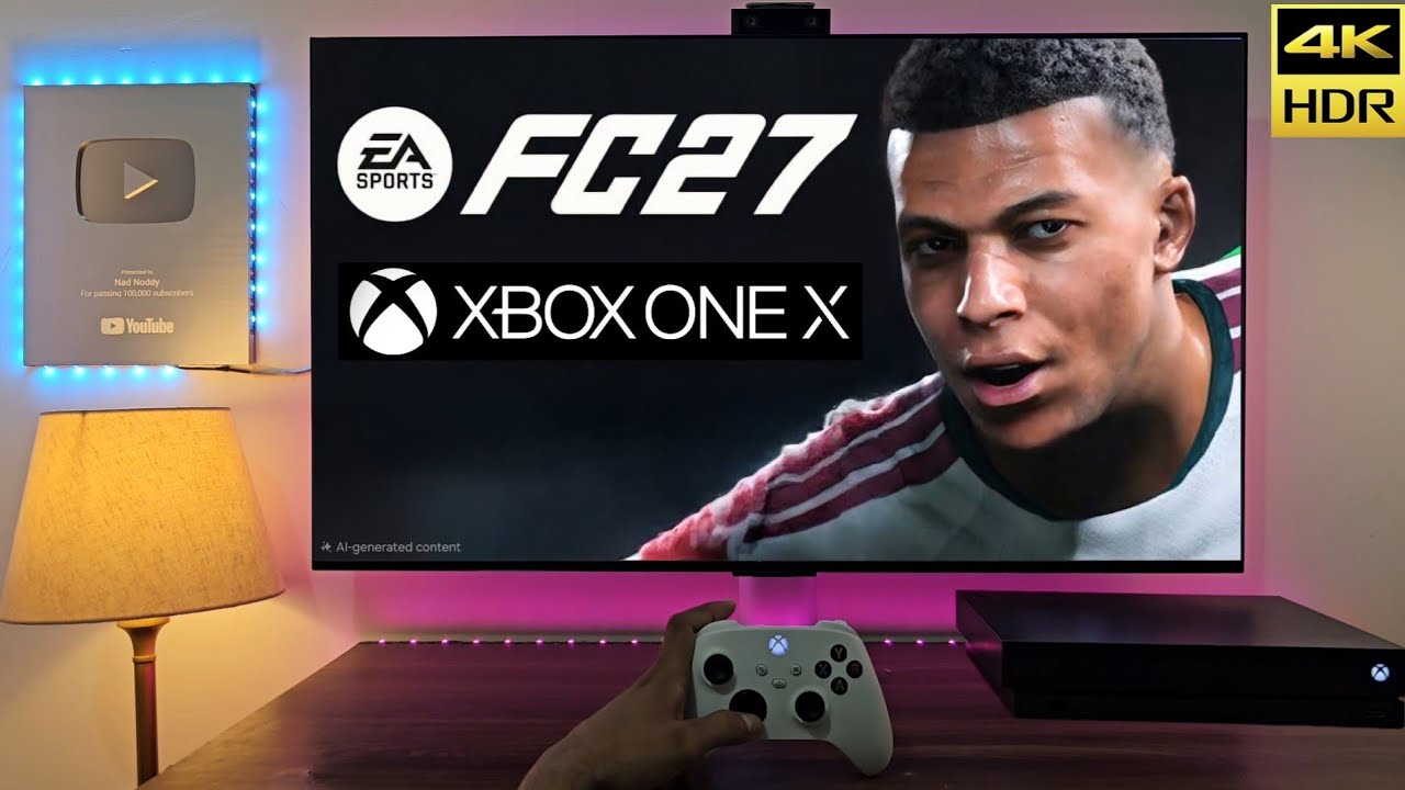 EA FC27 XBOX ONE X 4K HDR 60FPS Gameplay