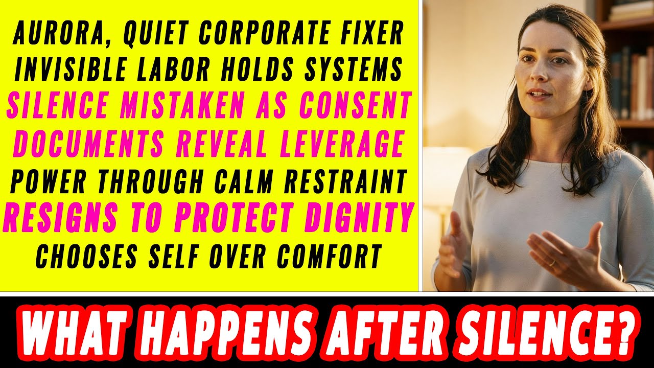 She Was Calm, Reliable, and Quietly Replaced — A True Story of Invisible Work and Power