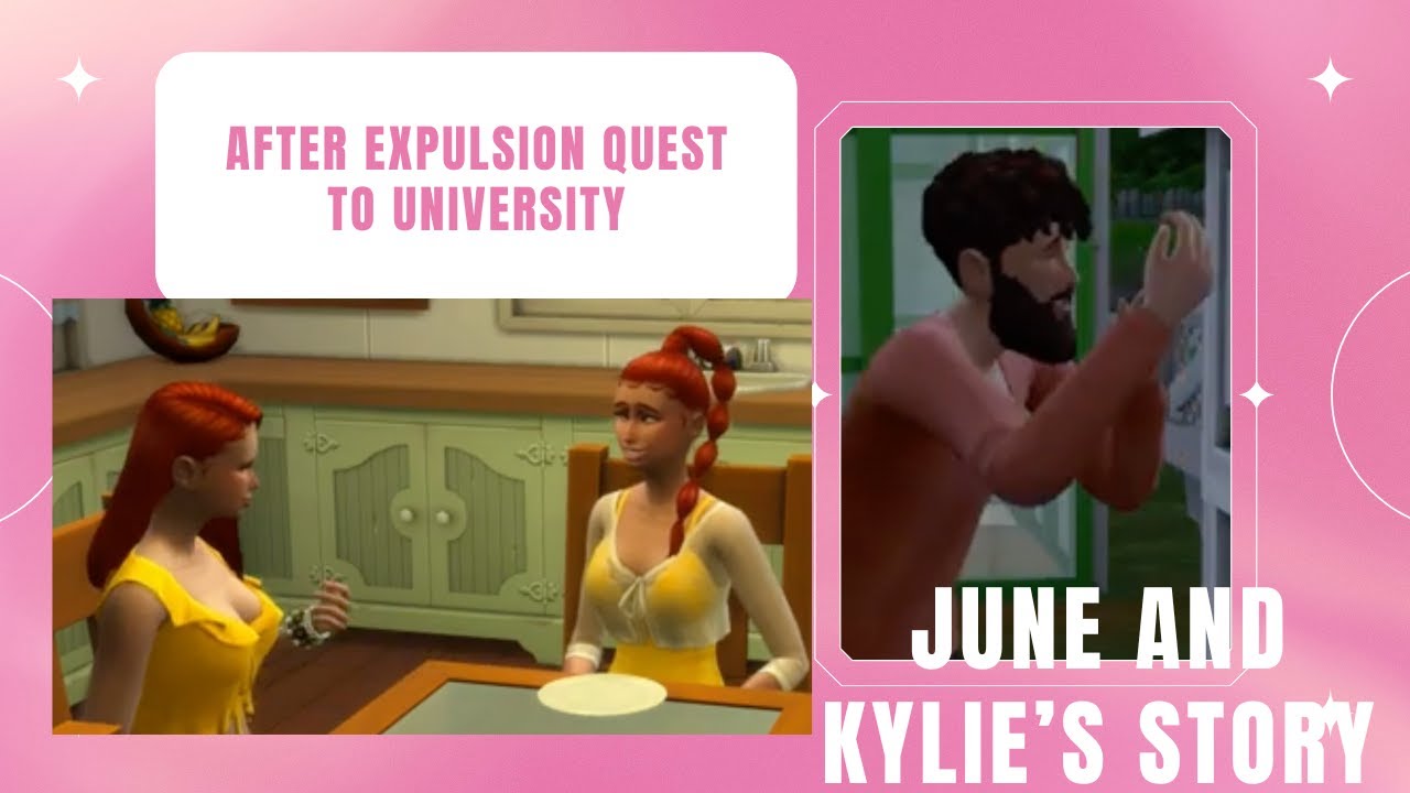 after expulsion quest for university#sims4university #sims4legacychallenge