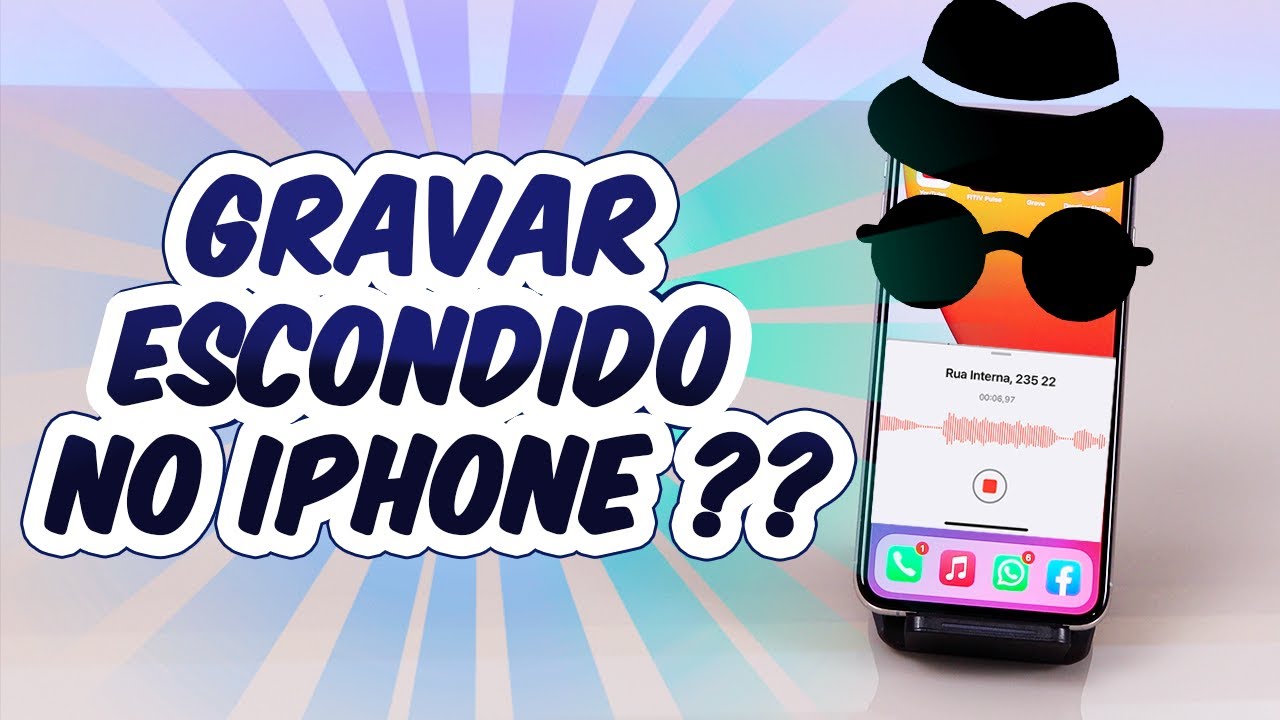 (Atalhos no iPhone) - &Eacute; poss&iacute;vel gravar 