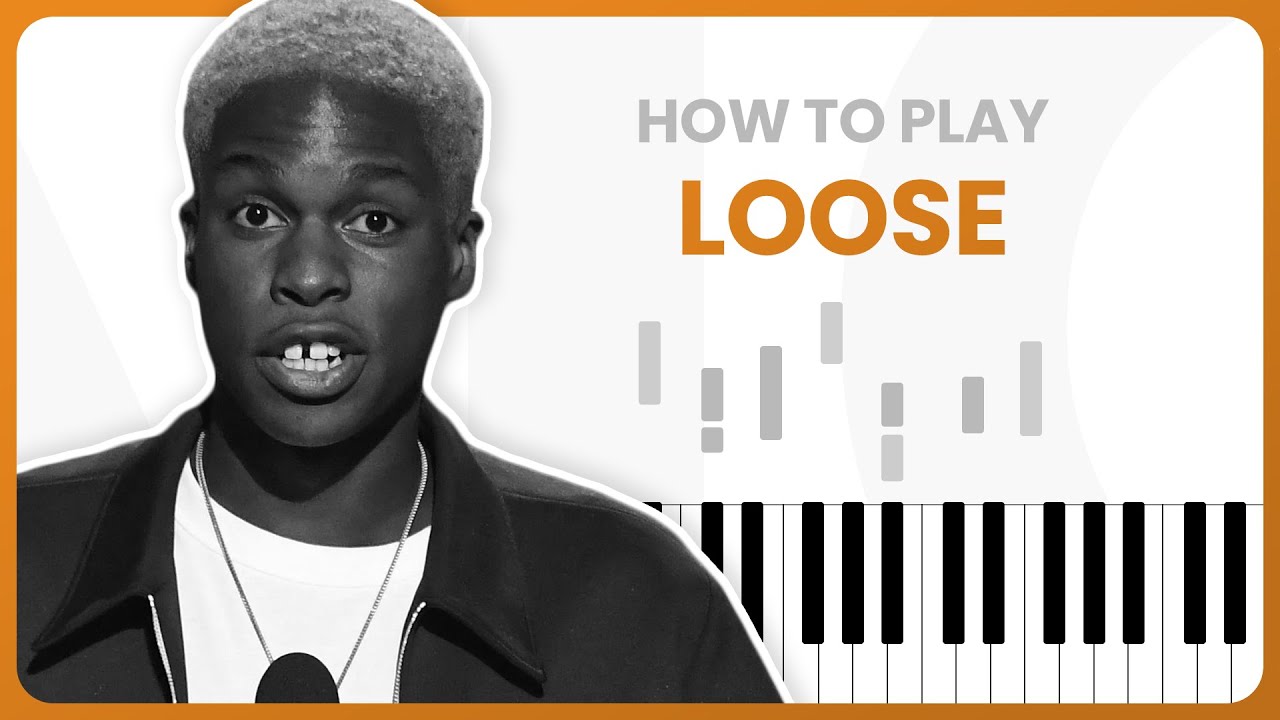 How To Play Loose By Daniel Caesar On Piano - Piano Tutorial (Part 1)