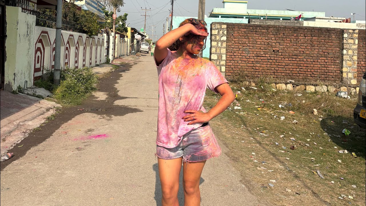Happy holi 🫟🎉 | The Most Wholesome Holi at Nani’s Place 🌸 | Holi Vlog
