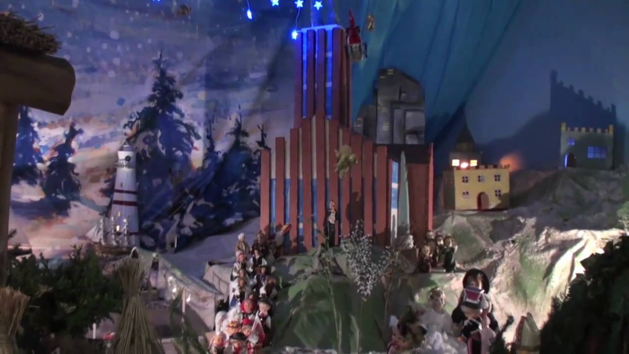 Ruchoma szopka w Gdyni - przygotowania