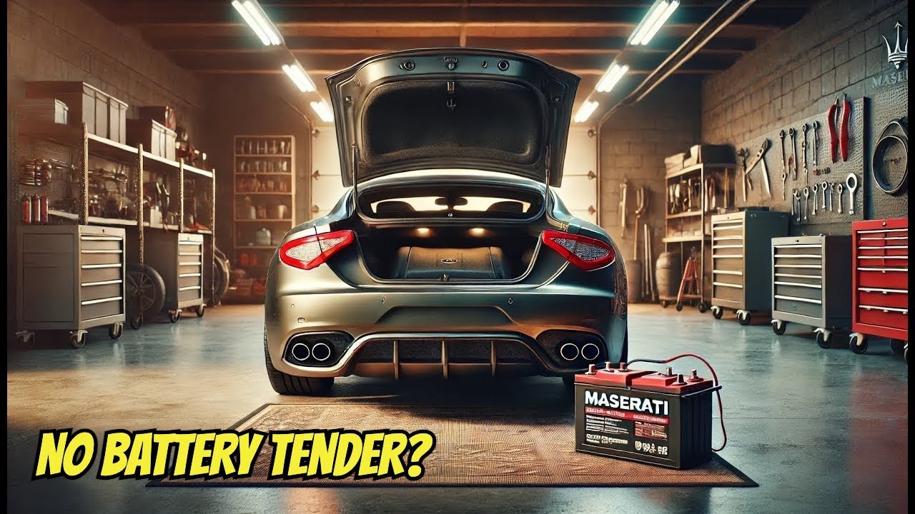 Maserati GranTurismo Battery Tender [DIY]: No More Flat Batteries