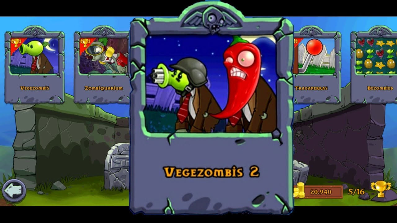 Plants vs zombies: Vegezombis 2