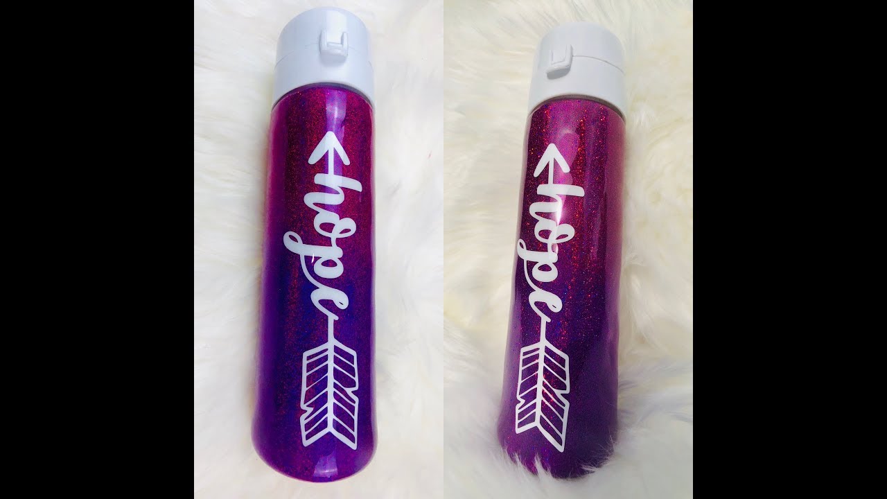 DIY Dollar Tree Epoxy Glitter Tumbler for Beginners