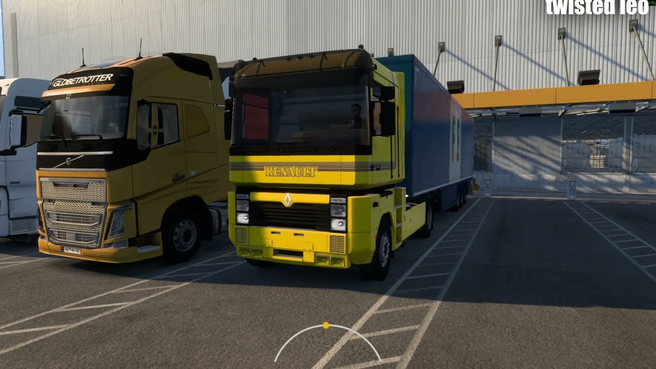 Renault Magnum V8 Open pipe sound Released | ETS2 1.55