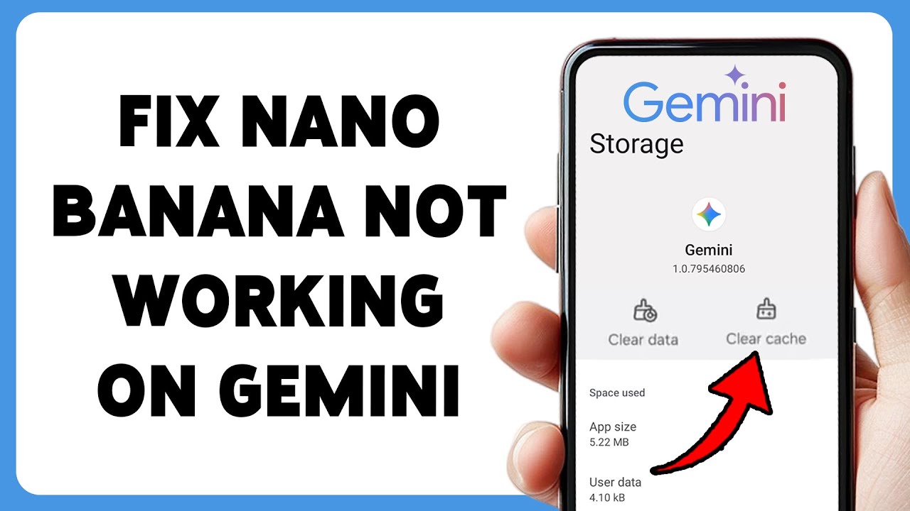 Как исправить проблему с неработающим приложением Nano Banana на Близнецах | Решение проблем с пр...