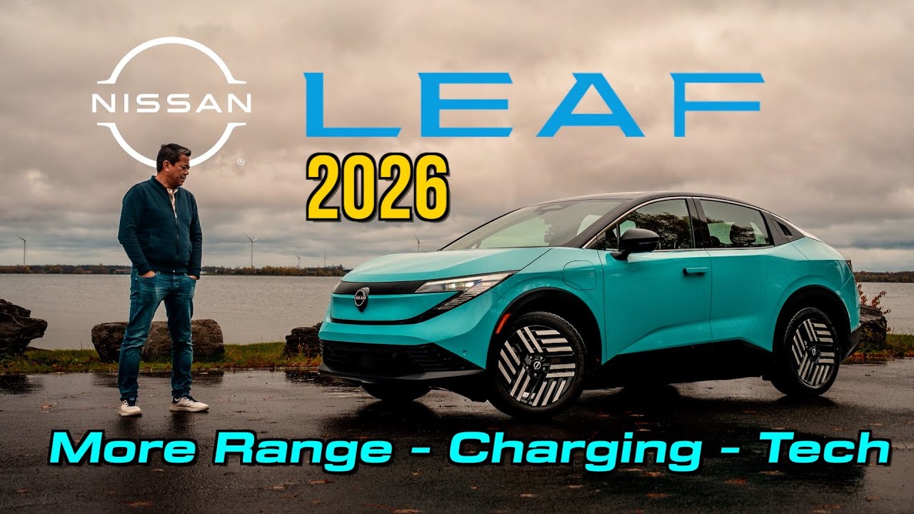 Оригинальный электромобиль вышел на новый уровень! Первый тест-драйв нового Nissan LEAF 2026 года