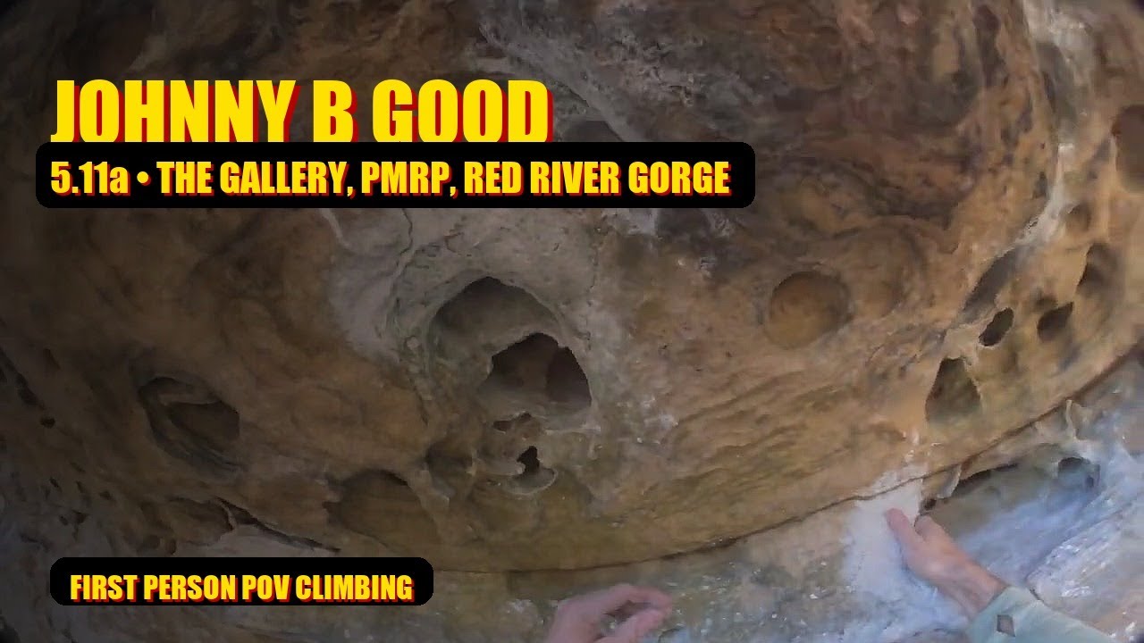 Johnny B Good 5.11a - The Gallery, PMRP, Red River Gorge