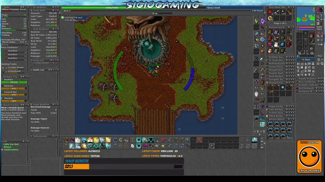 Tibia Equipment Upgrade Tier 4 Success