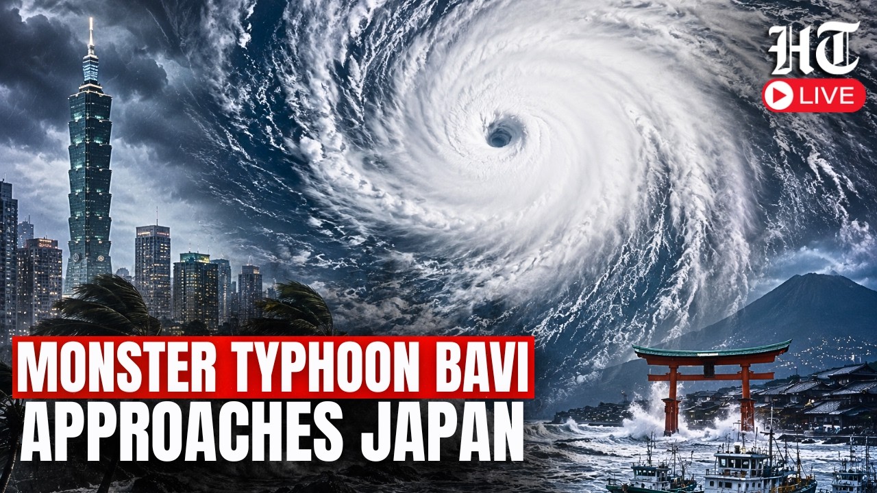 LIVE | Japan On High Alert! Typhoon Bavi Approaches Japan&rsquo;s Southwestern Islands