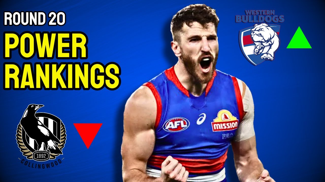 AFL Round 20 Power Rankings