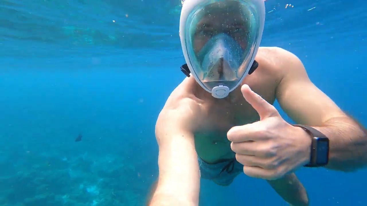 Snorkeling at Ukulhas island, Maldives; February, 2024