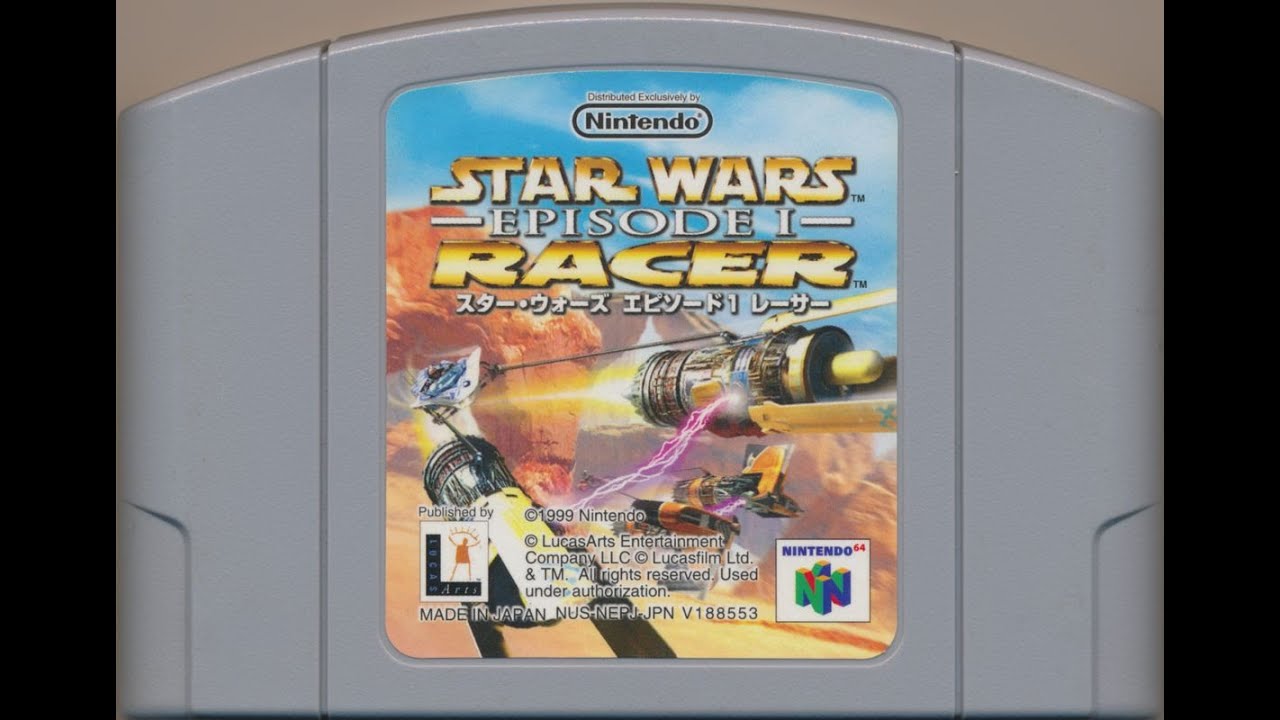 Playing Star Wars Episode I - Racer For The First Time
