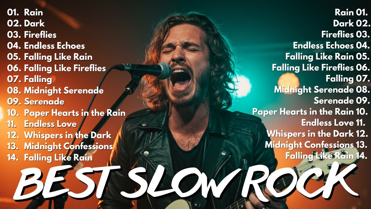 Best Slow Rock Songs to Heal a Broken Heart 💔 Night Drive Playlist | Ads Free Royalty Free