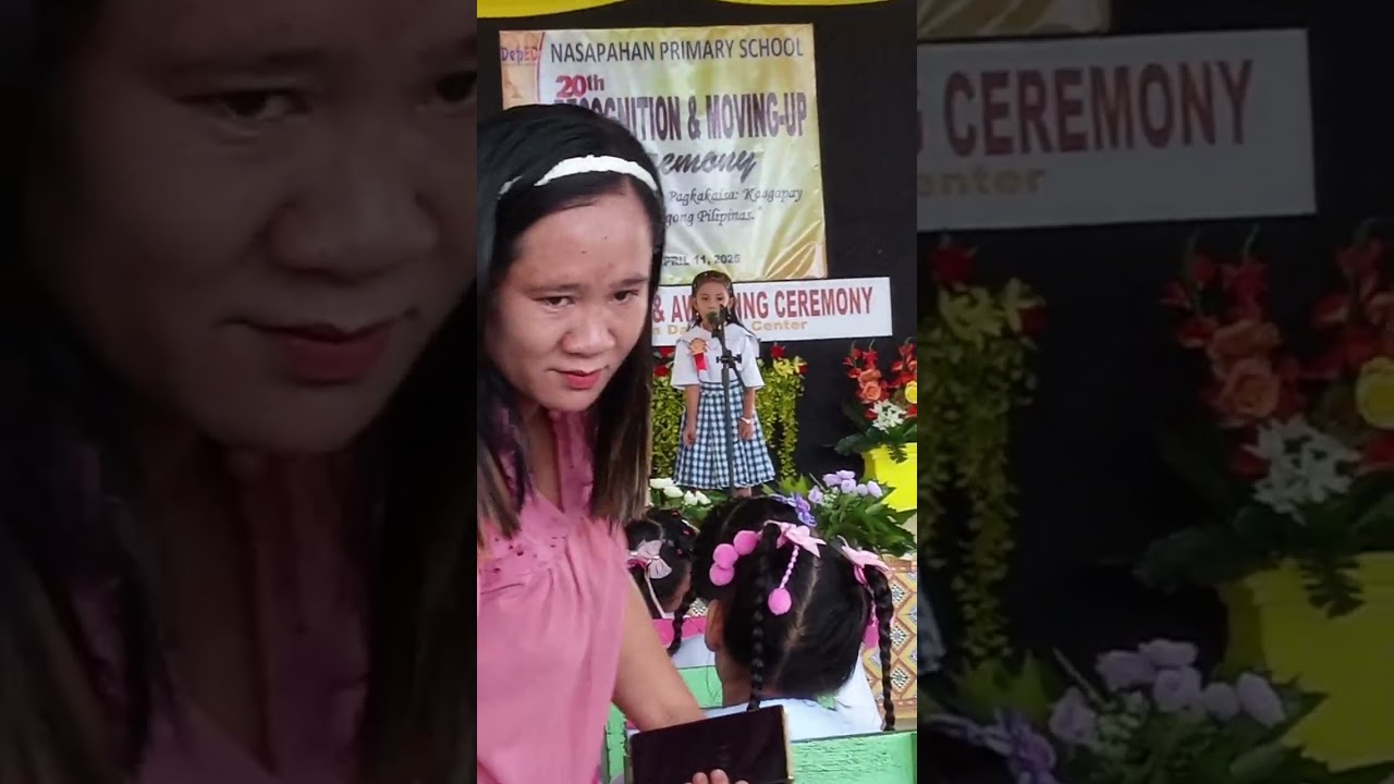 Words of welcome #my precious chazel g. egualan #kindergarten completers #graduation day 4-11-25