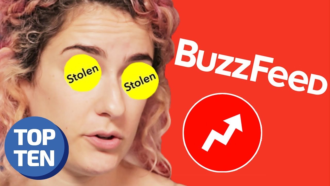 10 Creators Who Had Their Content Stolen By Buzzfeed | Top Ten Daily