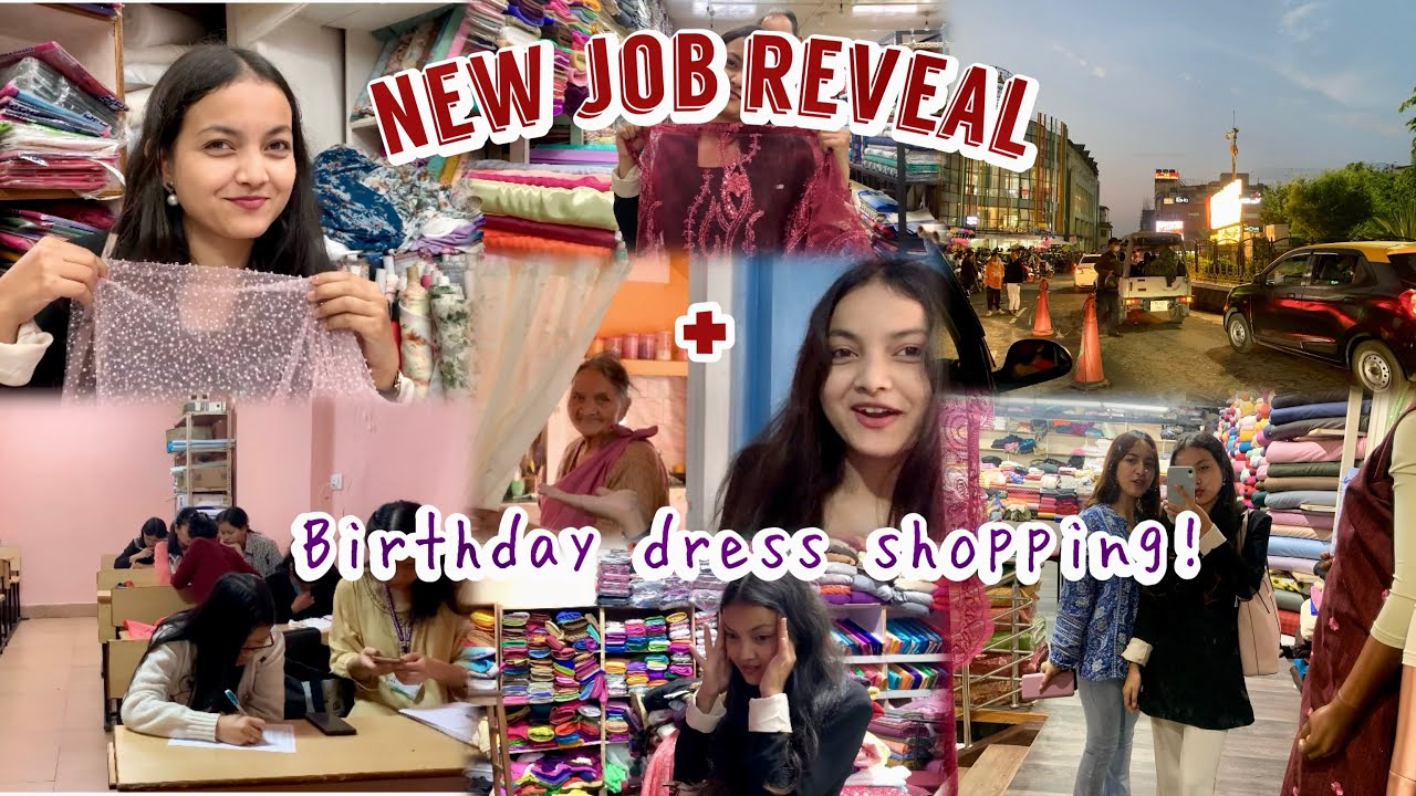 I GOT A NEW JOB IN SHILLONG❣️ Birthday dress shopping| Adulting diaries| Birthday series| M vlogs