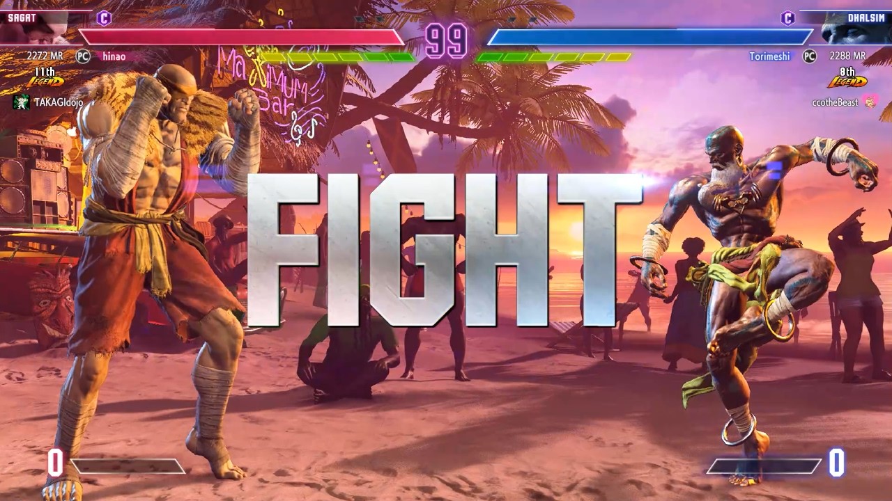 ストリートファイター6 🔥 HINAO (#1 ランク サガット) vs TORIMESHI (#2 ランク ダルシム)🔥SF6 ハイレベルマッチ!