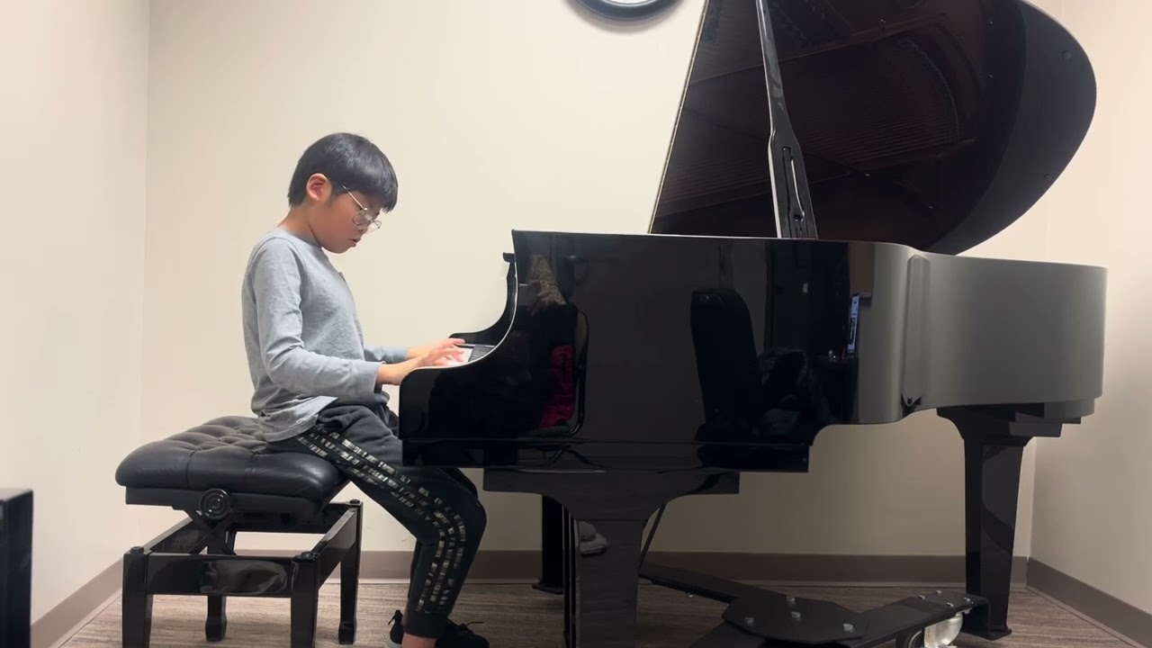 9yr boy Sonatina C Major, Op. 36 No. 1, I. Allegro