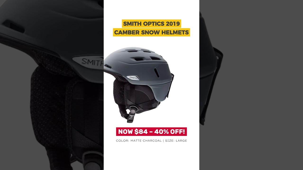 Распродажа в магазине Motorhelmets: взрослые снегоходные шлемы Smith Optics Camber 2019 