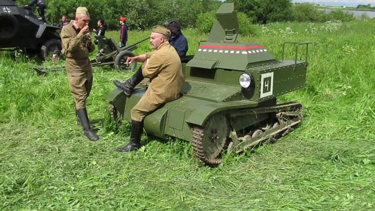 Танкетка Т-27. 360 градусов.