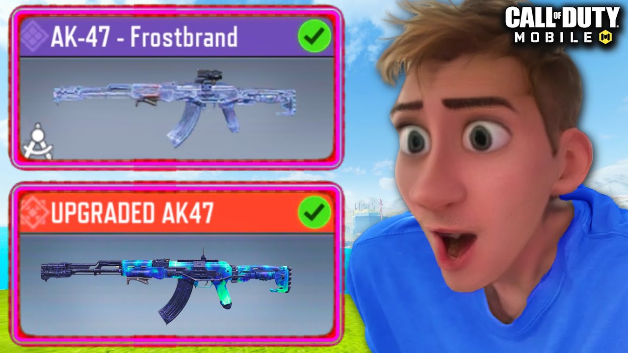 I UPGRADED THE AK47 FROSTBRAND 🤯 (COD MOBILE)