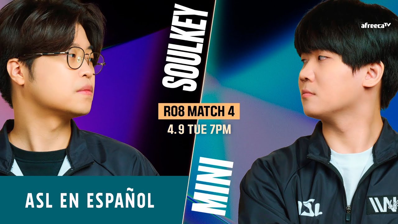 [ESP] ASL S17 Cuartos de Final 4 (Soulkey vs Mini) - ASL Español (StarCastTV Español)