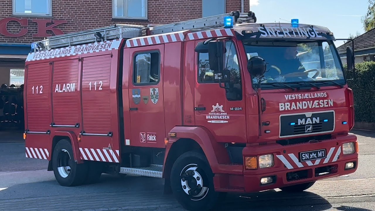 2X Vestsjællands Brandvæsen Snertinge (ABA) (SNM1) (SNV1)