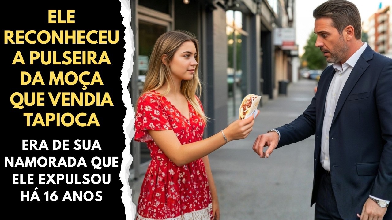 O milionário comprou TAPIOCA de SUA FILHA sem saber quem ela era...mas quando viu a Pulseira...