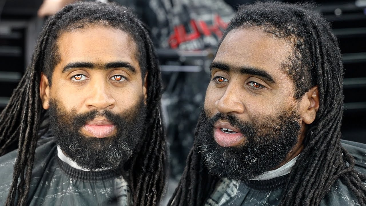 🔥TRANSFORMATION🔥HE PAID $500 FOR THIS HAIRCUT/ FADED BEARD/  HAIRCUT TUTORIAL