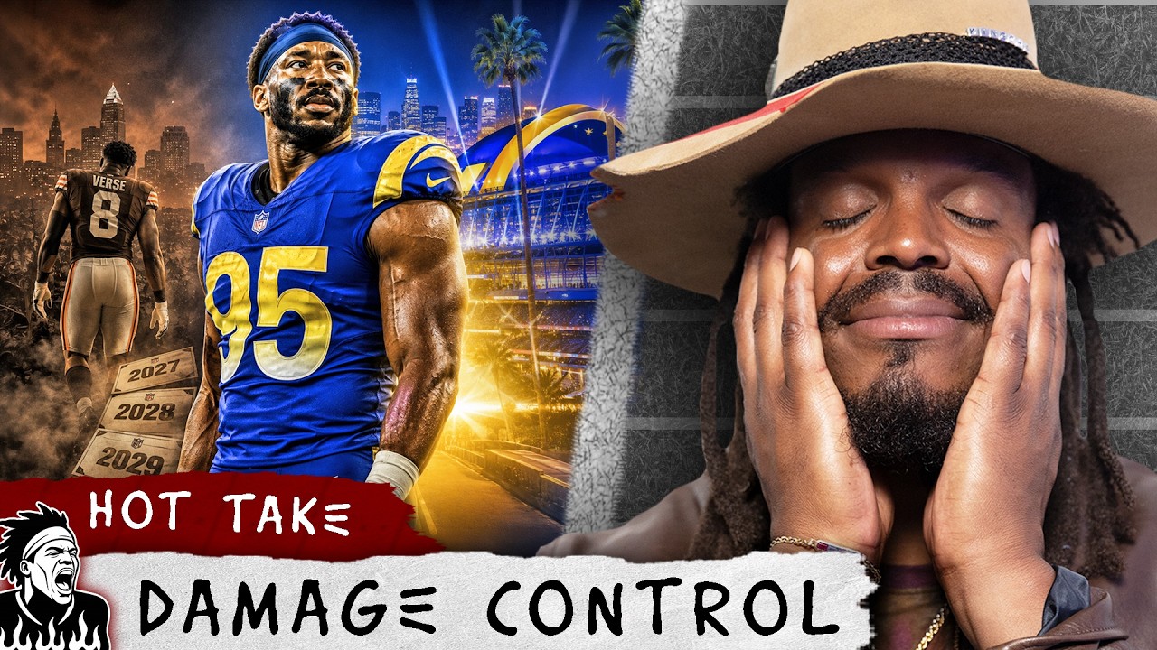 Cam Newton CALLS OUT the Rams: Myles Garrett Trade Proves Ty Simpson Pick Was a MISTAKE
