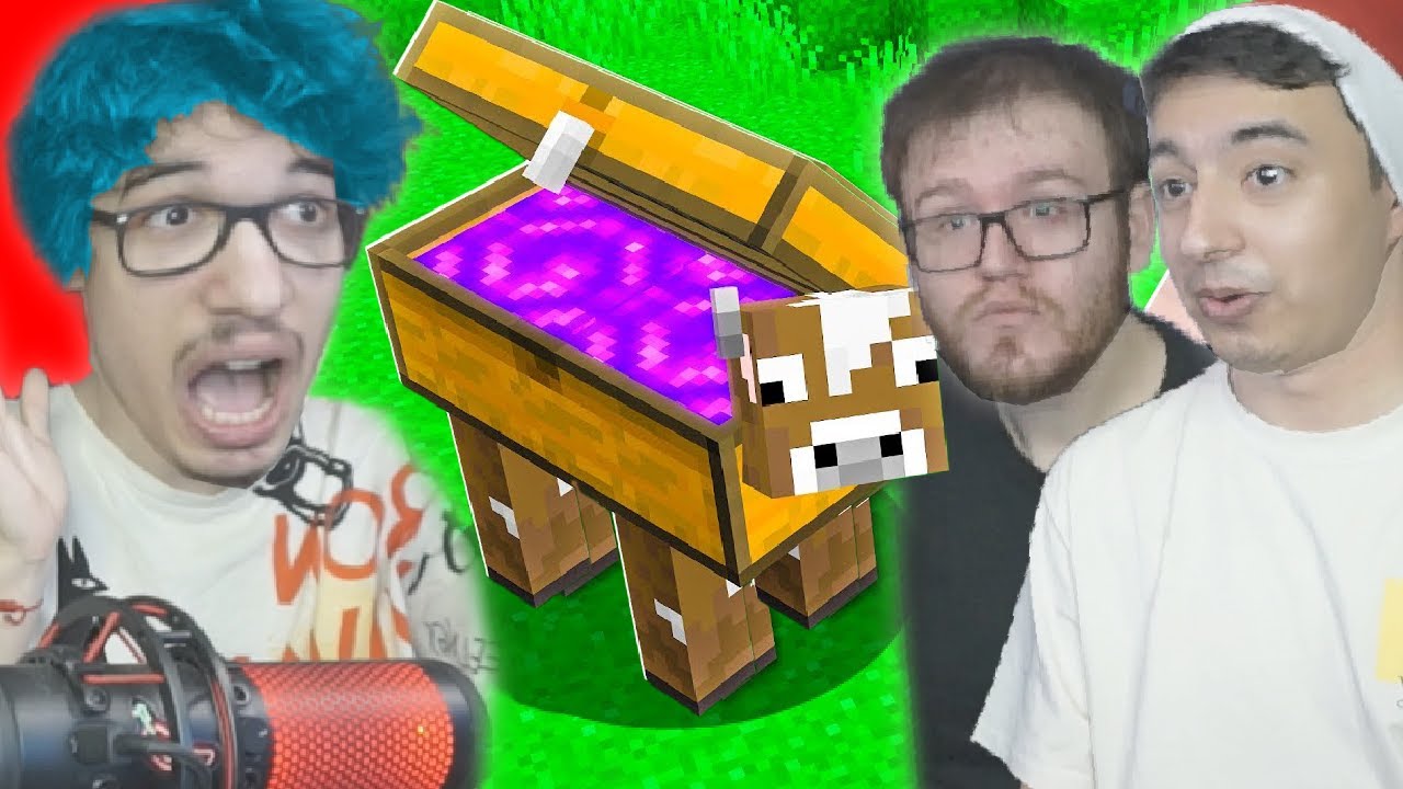 Minecraft VİRAL TİKTOK HİLELERİ Denedik! @ErenayBey @chickenHolmes