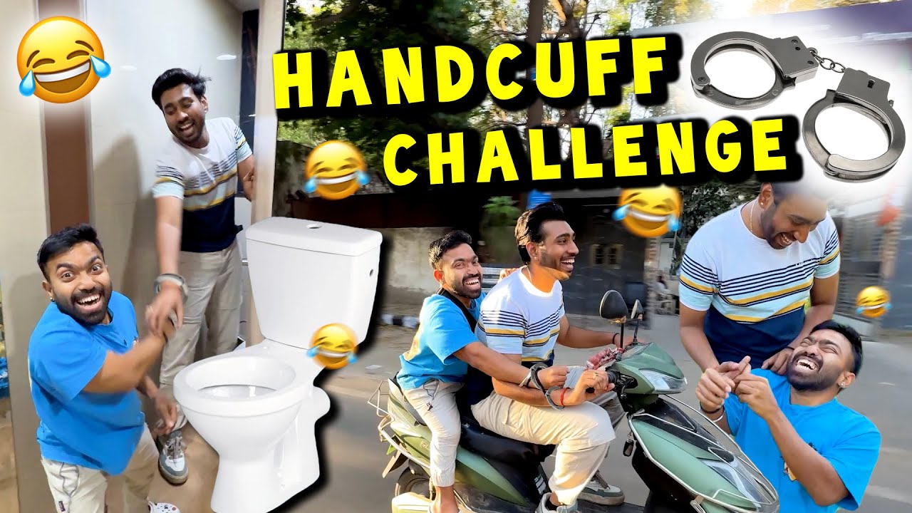 Handcuff Challenge For 24 Hours 😂
