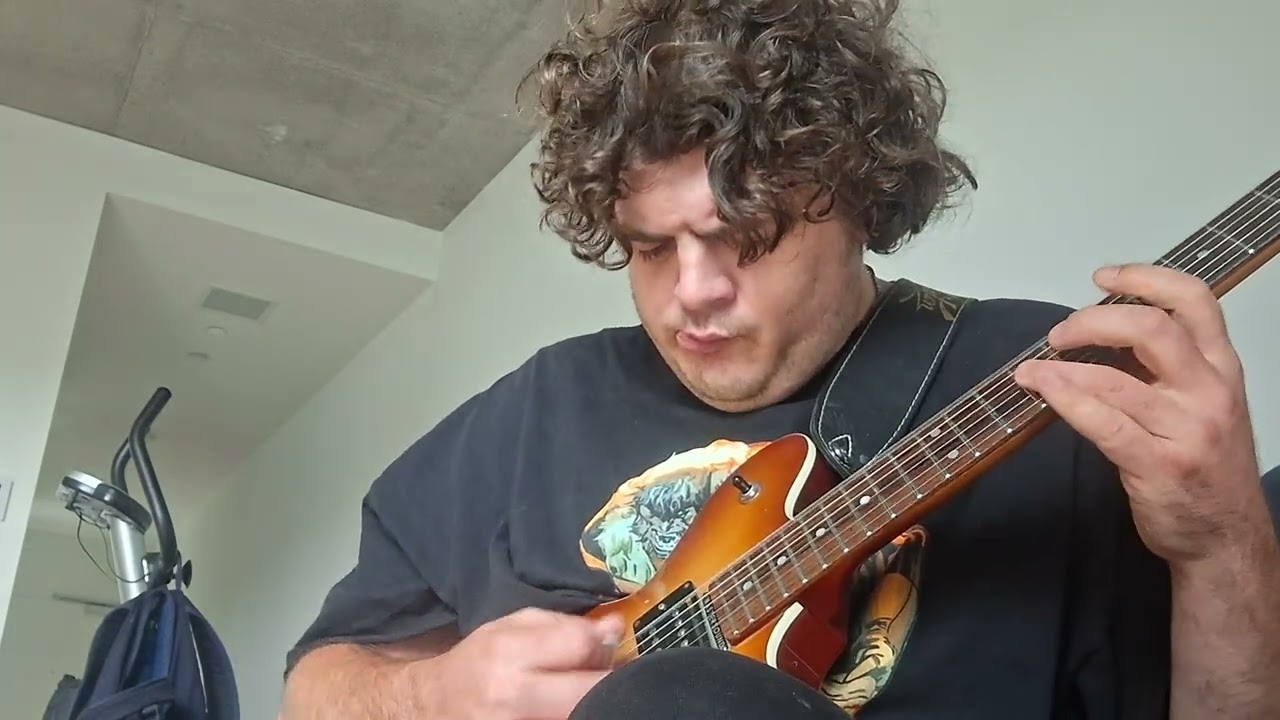 Many moons ago guitar solo