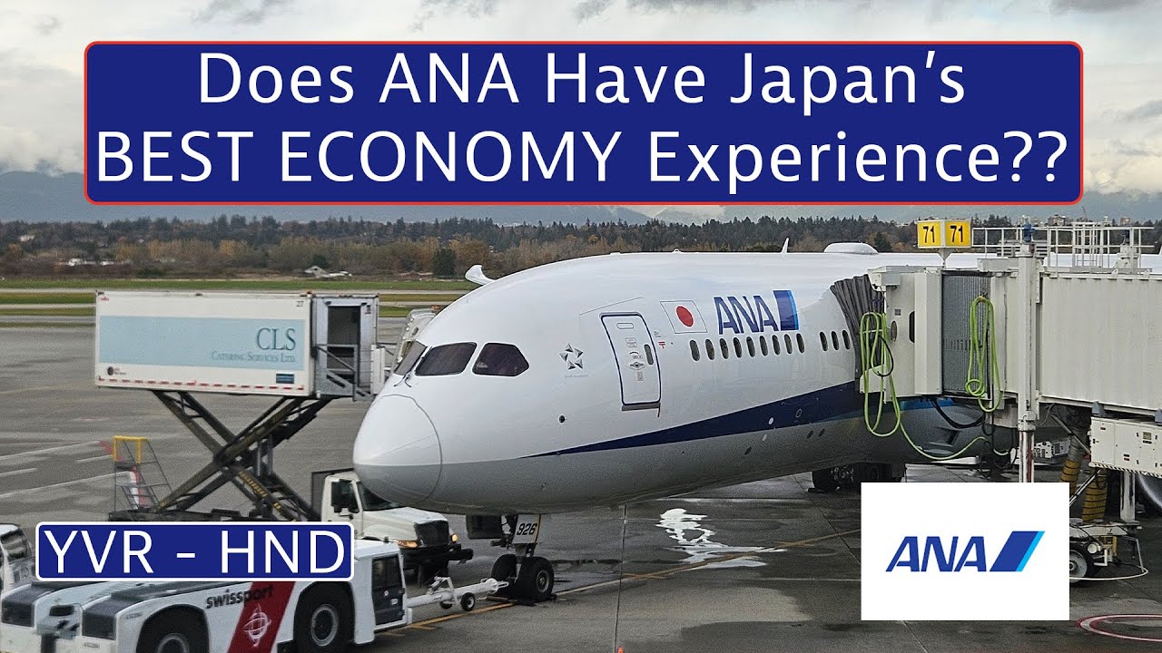 Does ANA Have Japan's Best ECONOMY Experience?? | YVR - HND