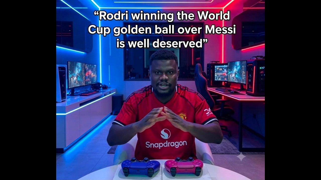Rodri winning the Golden Ball over Messi was 100% deserved. #Rodri #Messi #GoldenBall #WorldCup2026