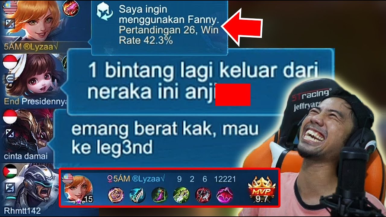 NGERJAIN ORG2 TIER NERAKA, WR CACAD LANGSUNG PICK FANNY DIAWAL WKWKKW