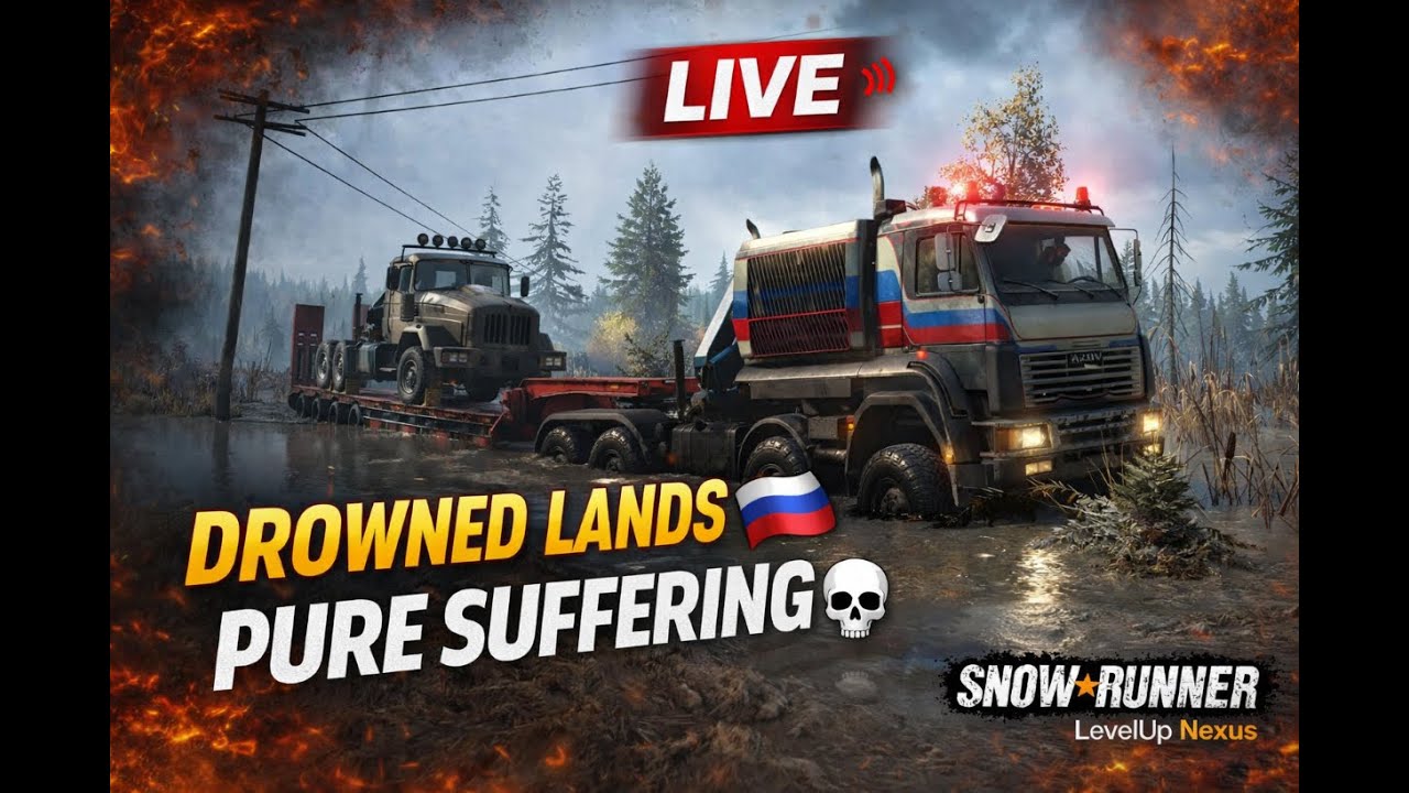 No Roads. Only Mud. Taymyr Russia | SnowRunner | LevelUp Nexus