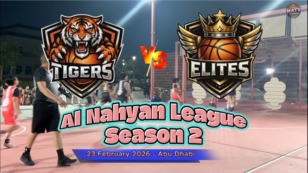 ELITES vs TIGERS- Batang Al Nahyan League S2 - 23 February 26 - Abu Dhabi