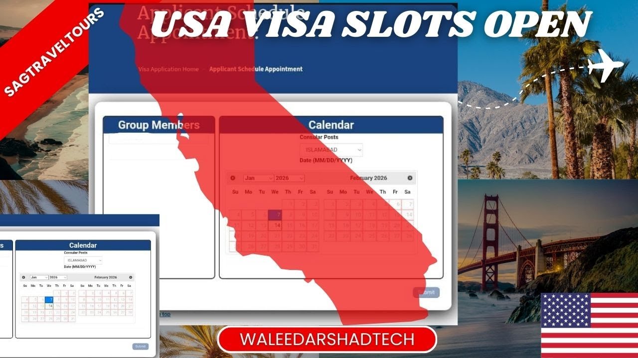 USA Visa Family Slots Open 2025 🇺🇸 | Schedule Appointment Fast – 100% Success