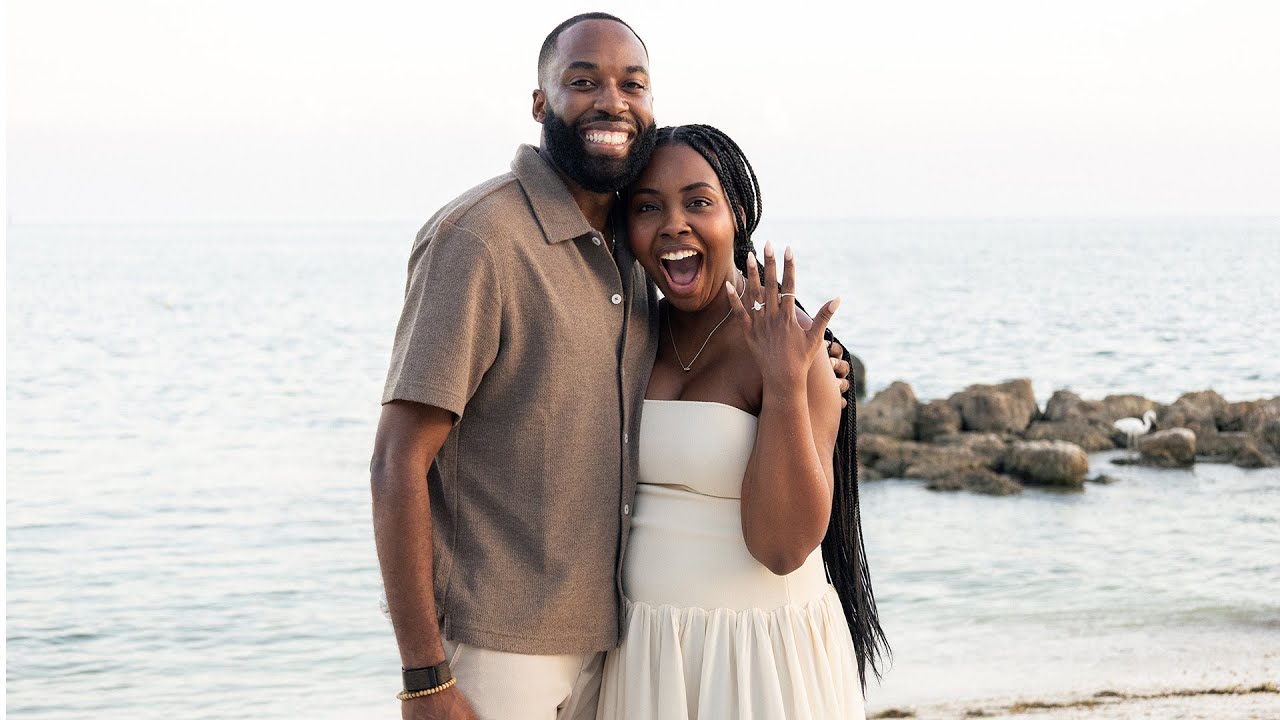 We're Engaged | The Proposal | A Surprise | Corey Jones