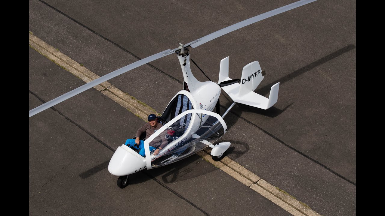Tragschrauber fliegen