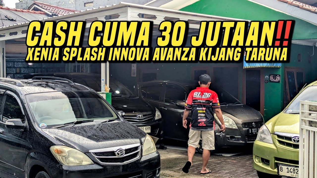 Mobil bekas murah harga cuma 30 juta di Lapak rumahan❗ Innova krista corolla avanza xenia dll