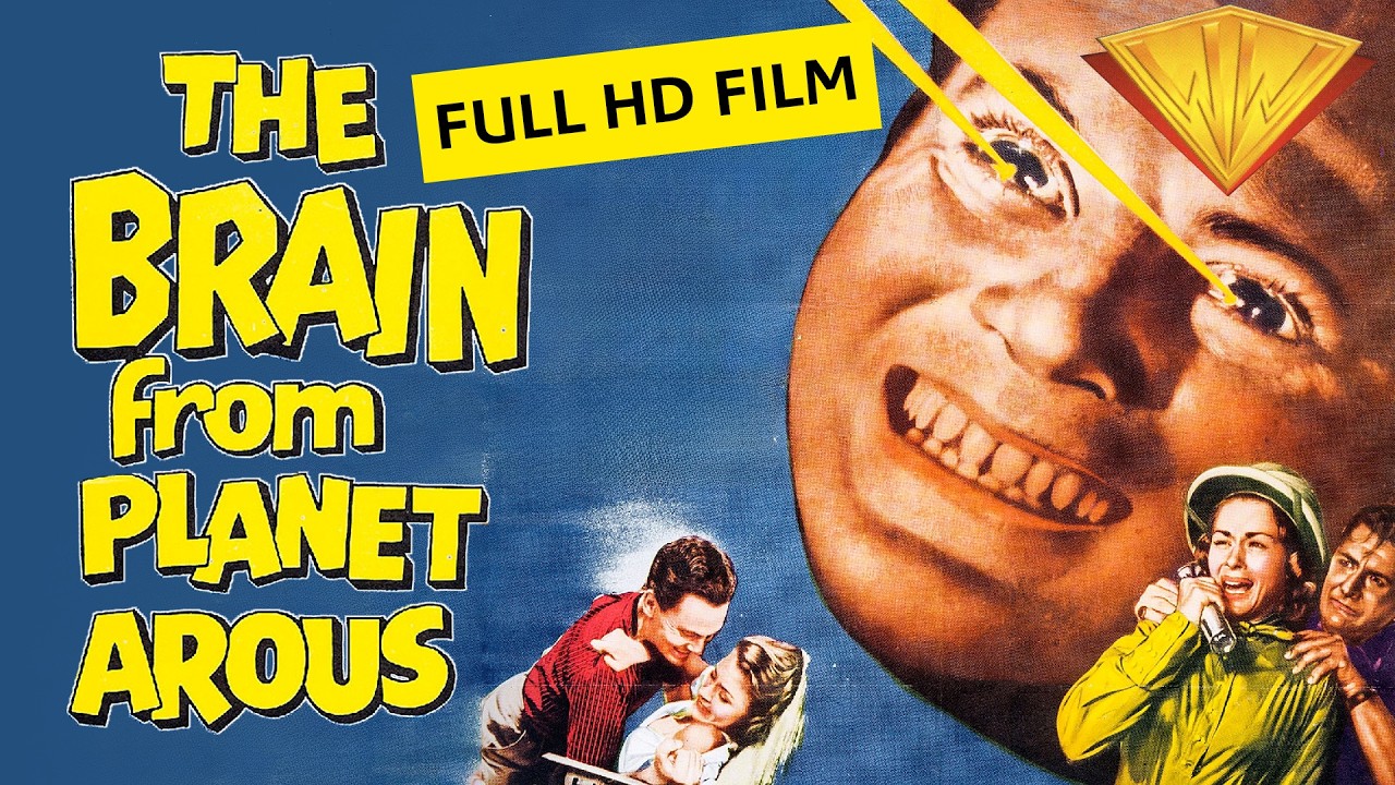 The Brain from Planet Arous (1957) | Full Exclusive Film | HD | Scanned in 4K